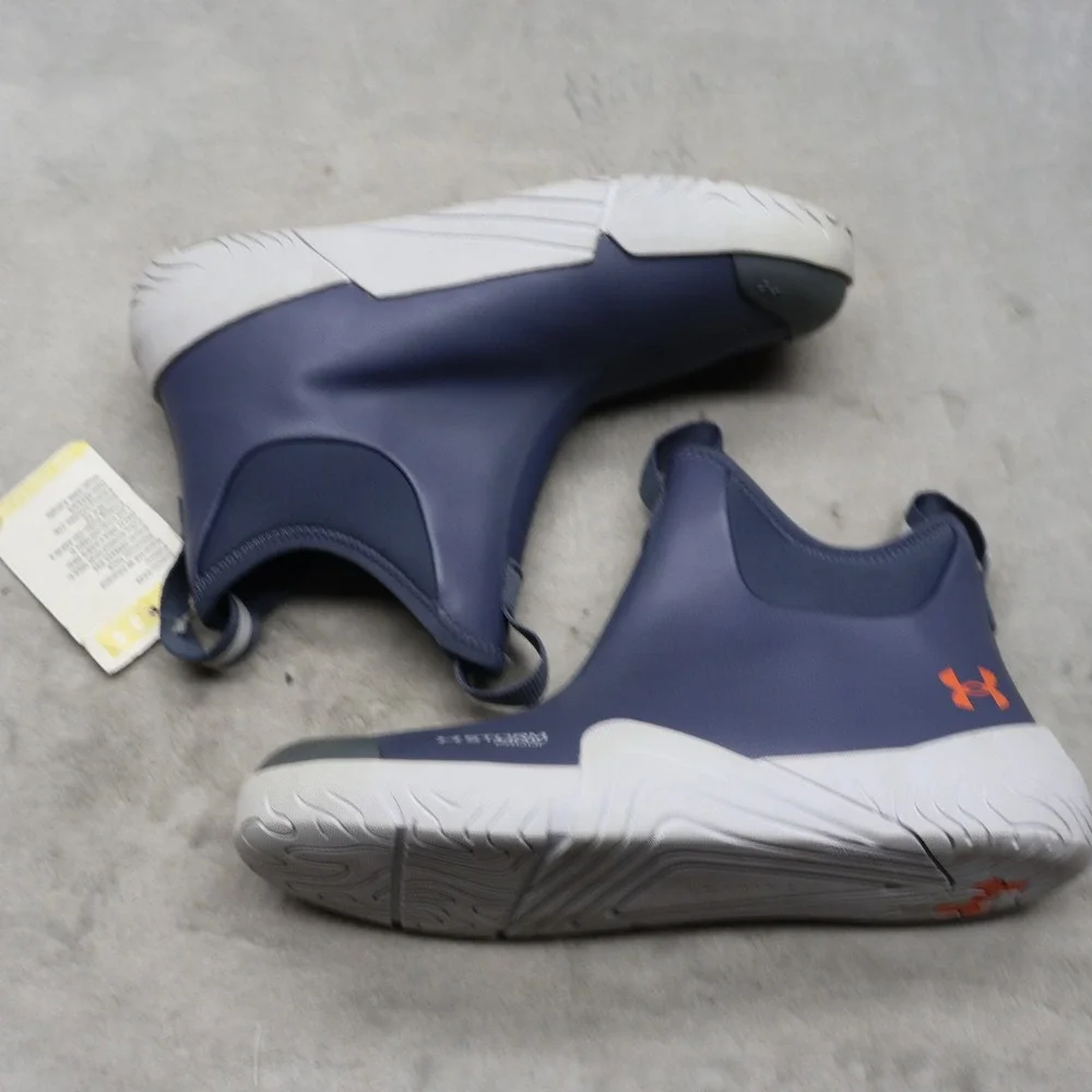 Under Armour‎ Womens 7D Deck Boots Blue Charged Shoreman Waterproof NWD